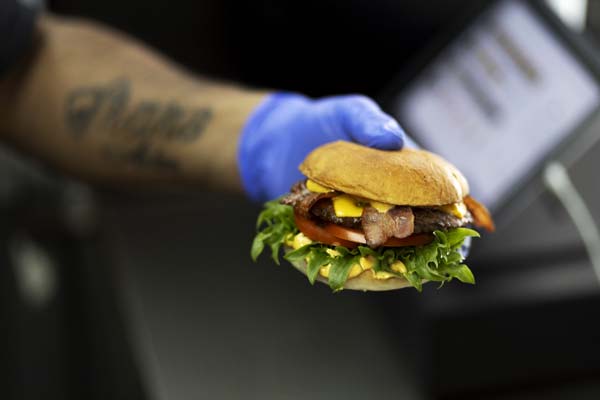 Foodtruck på ett event