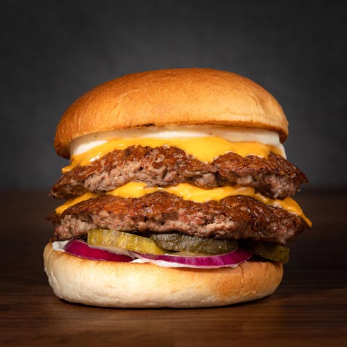 Stockholm double burger